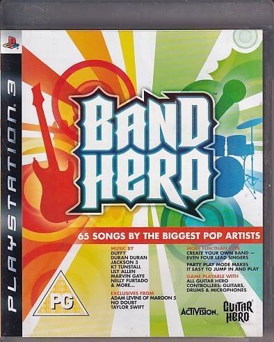 Band Hero - PS3 (Genbrug)